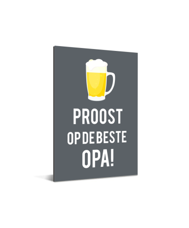 Vaderdag - Proost op de beste opa! Aluminium